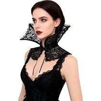 Viktorianischer Spitzen-Rüschenkragen – Lolita/Steampunk-Accessoire, Verstellbar Mit Band, Vielseitig Tragbar