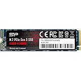 Silicon Power PCIe M.2 NVMe SSD M.2 1TB Gen3x4 R/W up to 3.400/3.000MB/s Interne SSD