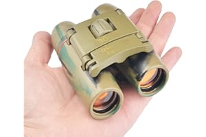 EAAERR Jumelles compactes,30 x 60 Pliables télescopiques dans de lumière pour Adultes et Enfants, parfaites pour l'observation des Oiseaux, la Chasse en Plein air, la randonnée, Les Concerts (Camouflage)