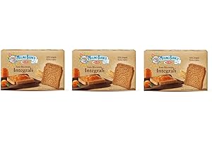 3x Mulino Bianco Fette Biscottate Volkoren 630 g Vollkorn Zwieback aus italien