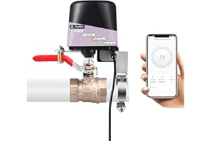 UseeLink Matter Smart zawór wodny, sterowanie zaworem, sterowanie nawadnianiem, zawór odcinający wodę, bezprzewodowy zawór Smart, kompatybilny z Alexa i Google, wymaga Matter Hub