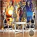 Produktbild Tapeten Wandbild Hintergrundbild Fototapete Mural Decor Picture Backdrop Modern Egyptian Culture Ancient Civilization Art Restaurant Wall Paintingwallpaper 3D,400 * 280Cm
