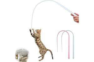 Viechoes 2 pcs Giocattolo per gatti a coda di topo,gioco gatto interattivo,giochi interattivi per gatti,giochi per gatti in casa,gioco per gatti interattivo