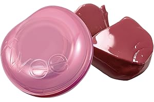 fwee Glowy Jelly Pot | Dewy Jelly Lip & Blush Color, Tinted Glow Jelly Balm, Dewy Buildable Finish – Rosy Glaze (Dusty Rose) | 0.14 oz