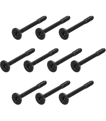 80 Stück PC Lüfter Schrauben Set – 30 Mm Selbstschneidende Montageschrauben Für Gehäuse, Kühler & Ventilatoren