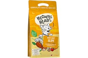 Meowing Heads Complete Dry Cat Food 1.5kg - Fat Cat Slim - Vet Approved