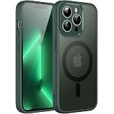 MADNOVA iPhone 14 Pro Max İ&ccedil;in Telefon Kılıfı Magsafe ile Uyumlu Kamera Korumalı Mat Şeffaf G&ouml;r&uuml;n&uuml;ml&uuml; Telefon Kılıfı (Yeşil)