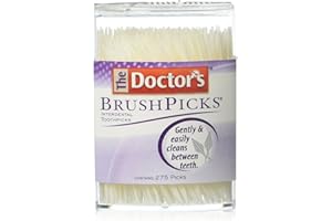 THE DOCTOR'S Cure-dents - Pour un nettoyage facile et en douceur - Paquet de 275