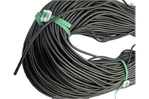 GARDIFLEX Black Micro Irrigation Watering Tubing Hose/Pipe (Tube) 4mm/6mm for Micro Drip Garden Irrigation System (5 METRES)