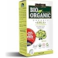 IndusValleyBioOrganic INDUS VALLEY 100% Bio Organic Amla Powder | Indian Gooseberry Powder | Phyllanthus emblica | Natural and Fresh For Healthy Hair - 200gm