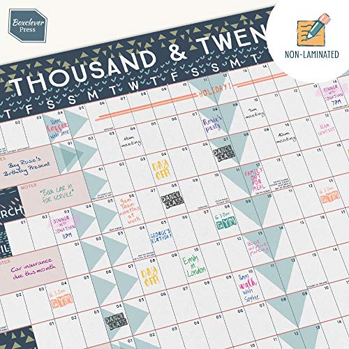 Planner De Pared Con Formato En Bloque Organizador Para El Hogar O