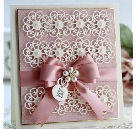 Kuizhiren1 Fustella In Metallo Per Fai Da Te Album Fai Da Te Argento Biglietti Di Carta Stencil Scrapbooking Scrapbooking Hobby Creativi