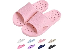 Comwarm Badeschuhe Damen rutschfeste Cozislides Original Weich Schlappen Badelatschen Schnell Trocknende Indoor Slippers Flip Flops