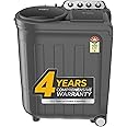 Whirlpool 8 Kg 5 Star Semi-Automatic Top Loading Washing Machine (ACE 8.0 TRB DRY GREY DAZZLE (10 YR)-NH)