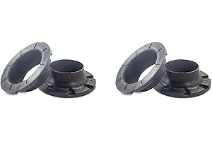 Sheisor Rear Coil Spring Insulators, Coil Spring Isolators Compatible with Jeep 2006-2010 Commander XK, 2005-2010 Grand Cherokee WK, 2008-2012 Liberty KK (Stock height, Pack of 4)