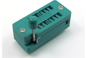 JUST-HONEST Boîtier Support ZIF 14 broches DIP 14 IC; 0,3 inch; 7,62mm; MCU #A741