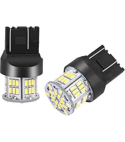 Bombillas LED T20 W21W 7440 Superbrillantes Para Coche | 12V/24V Para Luces De Marcha Atrás, Intermitentes Y Diurnas | Color Blanco 6500K