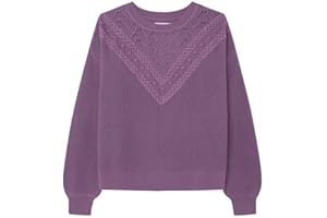 SPRINGFIELD Jersey Corazones Lace Algodón Suéter para Mujer