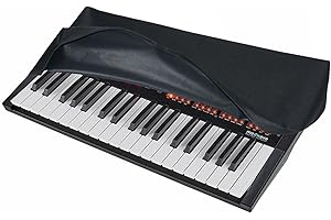 DigitalDeckCovers Staubschutz für KORG WAVESTATE / MODWAVE / OPSIX Synthesizer [antistatisch, wasserabweisend, strapazierfähiges Premium-Gewebe, schwarz]