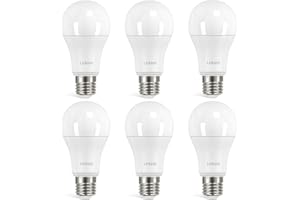 ‎LINKIND Linkind 13.5W Super Hell E27 LED Lampe, ersetzt 100 Watt, 5000K Tageslichtweiß A60 LED Birne 1560LM, 220° Abstrahlwinkel, Nicht Dimmbar, 6 Stück
