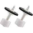 Jaset Innovations Magnetic Float Sensor Switch (Liquid Level Sensor for Water Level Controller) - Normally Open Type (Color-White) - Set of 2 Pieces