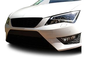 FINEST FOLIA Autocollant Noir pour Pare-Chocs Front Feuille Auto-adhésif résistant aux intempéries Accessoires pour Voitures véhicules D021