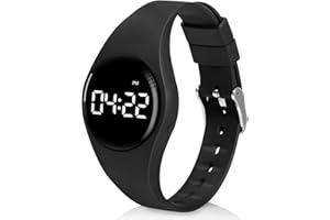 ‎LEBEXY LEBEXY Schrittzähler Uhr Einfach Pedometer Ohne Bluetooth/Ohne App/Ohne Handy Fitness Armband Tracker Zum Joggen Gehen Laufen für Damen Herren Fitnessuhr für Schwimmen Sauna
