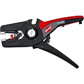 KNIPEX PreciStrip16 Self-adjusting cable stripper in blister 190 mm, 12 52 195 SB