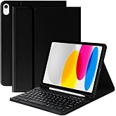 Fogy Ipad (A16) 10.Nesil 2022/2025 ile Uyumlu Bluetooth T&uuml;rk&ccedil;e Q Klavyeli Kılıfı (Tablet Değildir)