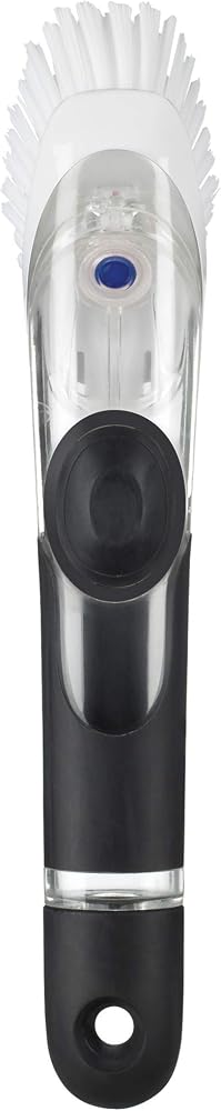 OXO Good Grips 26 x 7,6 x 7,6 cm deterjan dağıtıcılı temizleme fırçası/yıkama fırçası