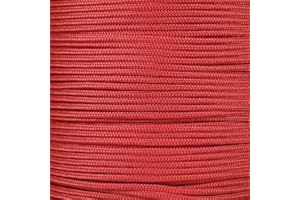 PARACORD PLANET 10 Feet Hanks Of 425 Paracord (3Mm) Made Of 100% Nylon Imperial Red