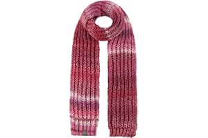 Lierys Jasila Strickschal Damen Herren Made in Germany Schurwolle Mehrfarbiger Wollschal Warm Elegant Herbst Winter