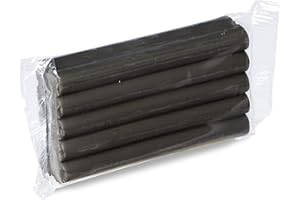 Becks Plastilin B100476 Knete, schwarz,250 g