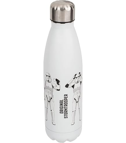 Quokka SOLID X STAR WARS Thermosflasche – Edelstahl, Doppelwandig, 630 Ml | Darth Vader Design, Hält Temperatur 18h Kalt / 12h Heiß