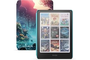 Amazon Kindle Colorsoft Kids (neueste generation) – Der erste Farb-Kindle für Kinder, mit Hülle – 16 GB – Abenteuerfluss