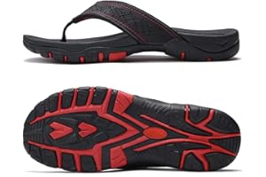 ChayChax Męskie japonki wsparcie łuku sportowe stringi sandały antypoślizgowe na zewnątrz plażowe kapcie do chodzenia