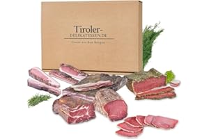 ‎ALMGOURMET Geschenkset "Alpine Speckträume" - mit 5 Specksorten aus den Bergen - 1650g - von würzig bis mild