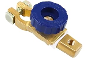 Bolatus Interruttore di separazione della batteria, 12 V/24 V, interruttore principale della batteria, interruttore della batteria, interruttore principale per auto, camion, barca, veicoli