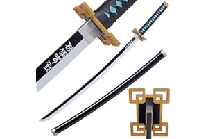 LQZJG Anime Espada de bambú Cosplay，Tokitou Muichirou Espada Katana 103 cm/40 Pulgadas