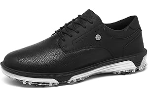 SDEQA Chaussures de Golf pour Homme Légères Respirables imperméables Chaussures de Golf Big Size