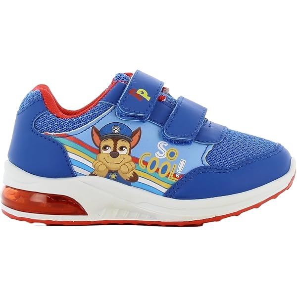 Scarpe Da Ginnastica Paw Patrol Per Bambini – Con Chase, Marshall, Rubble – Suola Antiscivolo, Chiusura Regolabile, Scatola Regalo