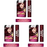 Palette Deluxe 5-889 Şarap Kızılı Sa&ccedil; Boyası (3 paketi)