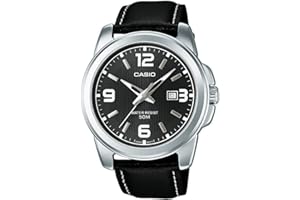 Casio MTP-1314PL-8AVEF Zegarek Męski Kwarcowy, Ø 45 mm, Czarny/Srebrny