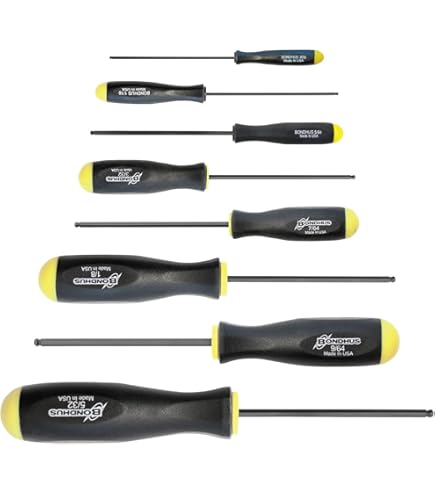 Bondhus 10645 Schraubendreher-Set, 7 Stück, ProGuard-Finish