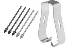 SUEEWE [5 PZS] Puntas de Repuesto de S Pen para Samsung Galaxy Tab S9 FE+ Plus/S9+ Plus/S9 FE/S9/S9 Ultra/S6 Lite/S7 FE/S8 Ultra/S8+ Plus/S8, Puntas de Lápiz Stylus de Recambio con Herramienta, Negro + Gris