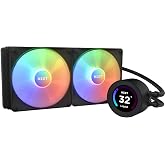 NZXT Kraken Elite 280 RGB RL-KR28E-B1 280 mm AIO CPU Soğutucu, &Ouml;zelleştirilebilir 2,36 in&ccedil; LCD Ekran, Y&uuml;ksek Performanslı Pom