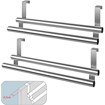Amazon.de: Wenko 79173100 Tür Handtuchstange Teleskop, 22-35 x 7 x 6 cm