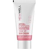 New Well Ton Eşitleyici Y&uuml;ksek Koruma Etkili G&uuml;neş Kremi | Aydınlatıcı Etkili Spf 50+ | UVA/UVB Korumalı Pembe Y&uuml;z G&uuml;neş Krem