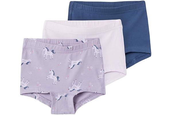 NAME IT flickor Nmftights 3p Lavendel Aura Enhörning Noos Slip