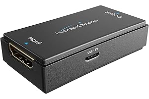 KabelDirekt – aktywny repeater/wzmacniacz sygnału HDMI 2.0 (UHD 4K/60Hz, HDR, YUV 4:4:4, maks. zasięg 50 m, HDCP 2.2., żeńsko-żeński, czarny)